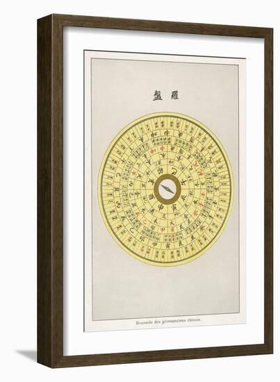 Feng-Shui Compass-null-Framed Art Print