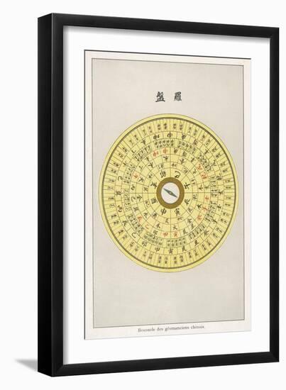 Feng-Shui Compass-null-Framed Art Print