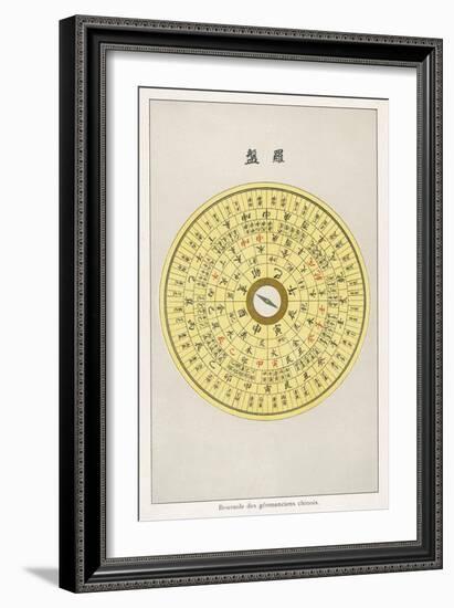 Feng-Shui Compass-null-Framed Art Print