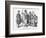 Fenians in a Fix, 1865-John Tenniel-Framed Giclee Print