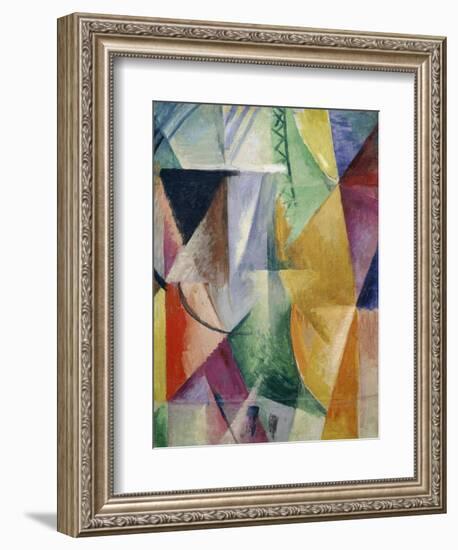 Fenster. Studie Fuer Drei Fenster, 1912-Robert Delaunay-Framed Giclee Print