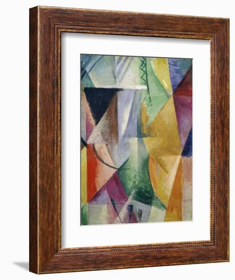 Fenster. Studie Fuer Drei Fenster, 1912-Robert Delaunay-Framed Giclee Print