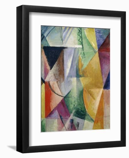 Fenster. Studie Fuer Drei Fenster, 1912-Robert Delaunay-Framed Giclee Print