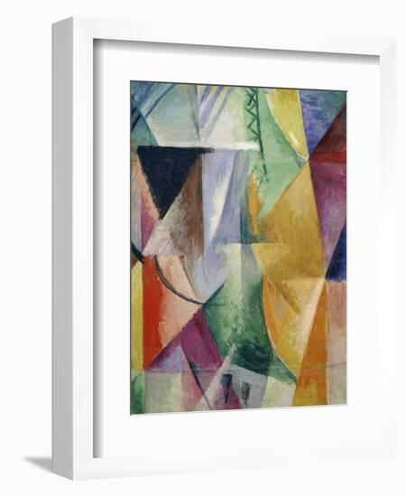 Fenster. Studie Fuer Drei Fenster, 1912-Robert Delaunay-Framed Giclee Print