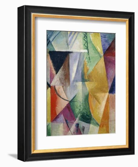 Fenster. Studie Fuer Drei Fenster, 1912-Robert Delaunay-Framed Giclee Print