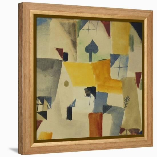 Fenster-Paul Klee-Framed Premier Image Canvas