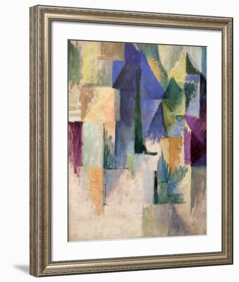 Fensterbild 1912-13-Robert Delaunay-Framed Art Print