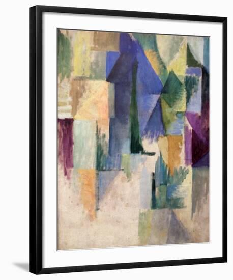 Fensterbild 1912-13-Robert Delaunay-Framed Art Print