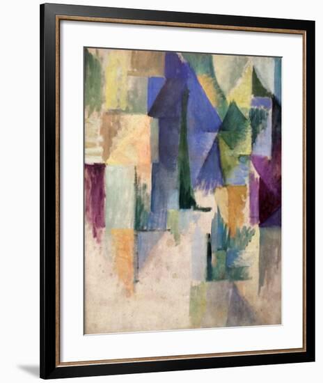 Fensterbild 1912-13-Robert Delaunay-Framed Art Print