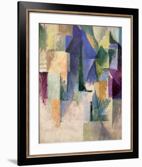 Fensterbild 1912-13-Robert Delaunay-Framed Art Print