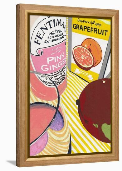 Fentimans Pink Ginger-Studio Mandariini-Framed Premier Image Canvas