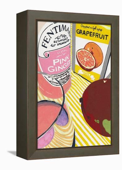 Fentimans Pink Ginger-Studio Mandariini-Framed Premier Image Canvas