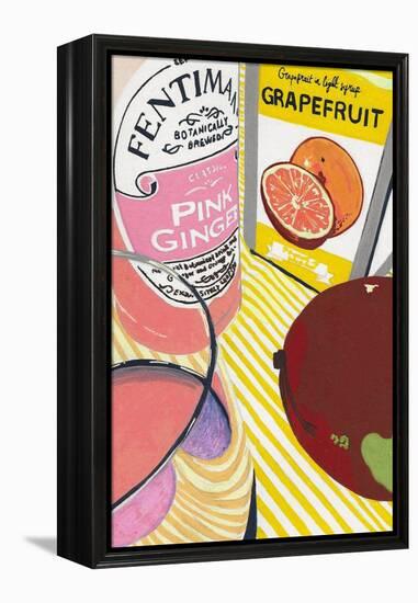 Fentimans Pink Ginger-Studio Mandariini-Framed Premier Image Canvas