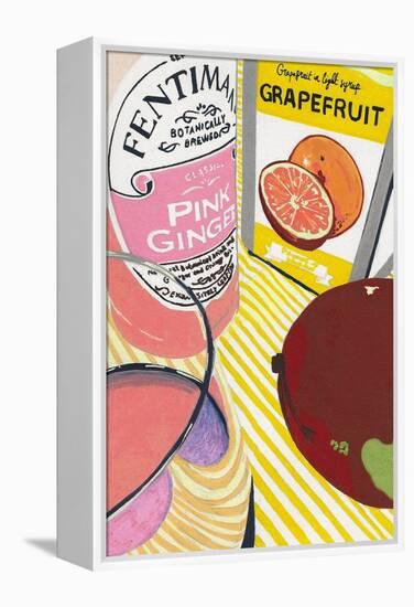 Fentimans Pink Ginger-Studio Mandariini-Framed Premier Image Canvas