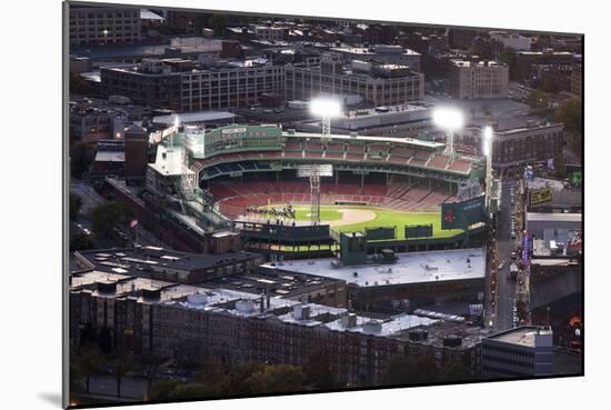 Fenway Park Baseball Ground in Boston, USA-null-Mounted Photographic Print