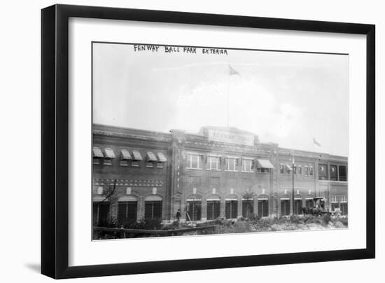 Fenway Park, Boston Red Sox, Baseball Photo No.2 - Boston, MA-Lantern Press-Framed Art Print