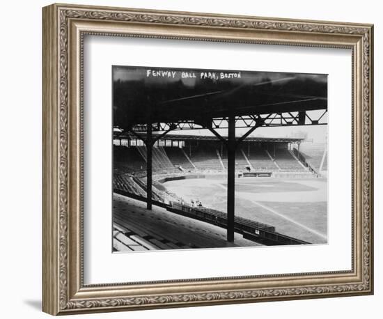 Fenway Park, Boston Red Sox, Baseball Photo No.3 - Boston, MA-Lantern Press-Framed Art Print