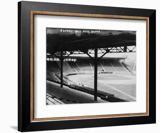 Fenway Park, Boston Red Sox, Baseball Photo No.3 - Boston, MA-Lantern Press-Framed Art Print