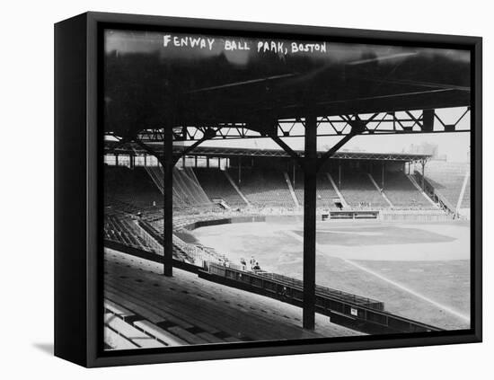 Fenway Park, Boston Red Sox, Baseball Photo No.3 - Boston, MA-Lantern Press-Framed Stretched Canvas