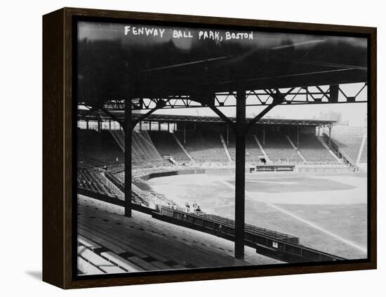 Fenway Park, Boston Red Sox, Baseball Photo No.3 - Boston, MA-Lantern Press-Framed Stretched Canvas