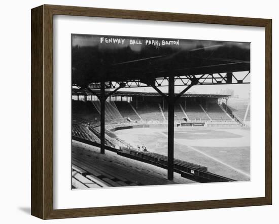 Fenway Park, Boston Red Sox, Baseball Photo No.3 - Boston, MA-Lantern Press-Framed Art Print