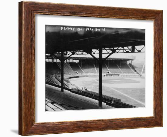 Fenway Park, Boston Red Sox, Baseball Photo No.3 - Boston, MA-Lantern Press-Framed Art Print