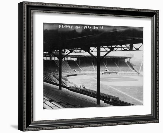 Fenway Park, Boston Red Sox, Baseball Photo No.3 - Boston, MA-Lantern Press-Framed Art Print