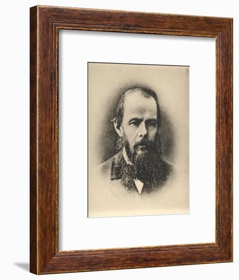 Feodor Dostoievski Russian Writer-null-Framed Photographic Print