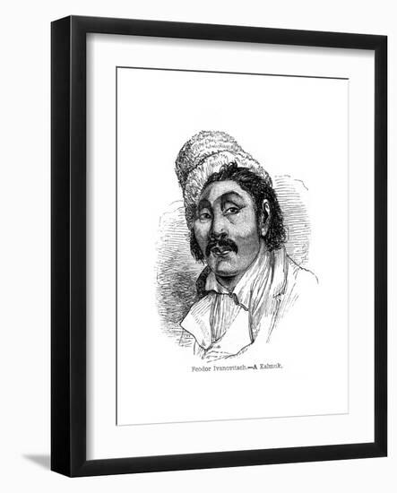 Feodor Ivanovitsch - a Kalmuk, 1848-null-Framed Giclee Print