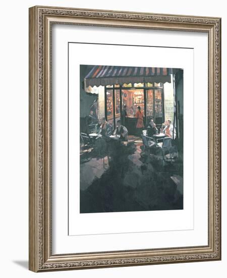 Fer a Cheval Bar, 1986-Hector McDonnell-Framed Giclee Print