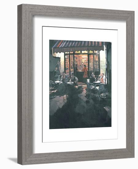 Fer a Cheval Bar, 1986-Hector McDonnell-Framed Giclee Print