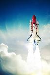 Space Shuttle Taking off on a Mission-Fer Gregory-Premier Image Canvas