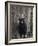 Feral Goat Male in Pinewood (Capra Hircus), Scotland-Niall Benvie-Framed Photographic Print