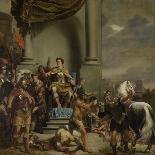 Consul Titus Manlius Torquatus Orders the Beheading of His Son-Ferdinand Bol-Art Print