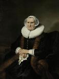 Portrait of an Old Lady, Possibly Elisabeth Bas-Ferdinand Bol-Art Print