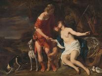 Venus and Adonis, 1657-60-Ferdinand Bol-Framed Giclee Print