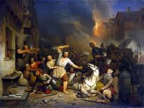 French Fury in Antwerp, 1827-1846-Ferdinand de Braekeleer the Elder-Giclee Print