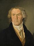 Portrait of Ludwig Van Beethoven (1770-1827)-Ferdinand Georg Waldmuller-Giclee Print