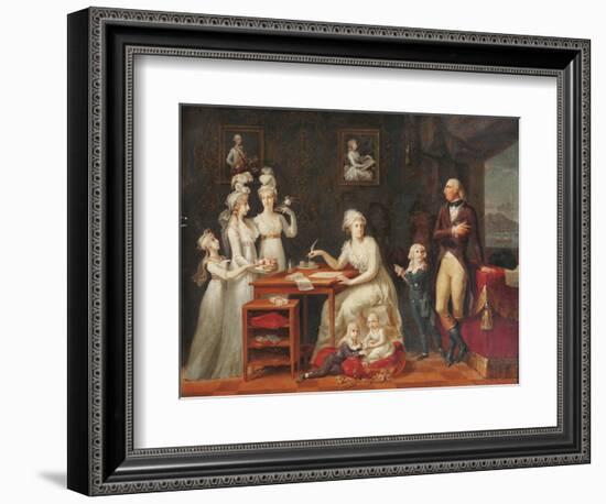 Ferdinand Ier (Roi Des Deux-Siciles) (1751-1825) - King Ferdinand IV of Naples and Sicily with His-Anonymous Anonymous-Framed Giclee Print