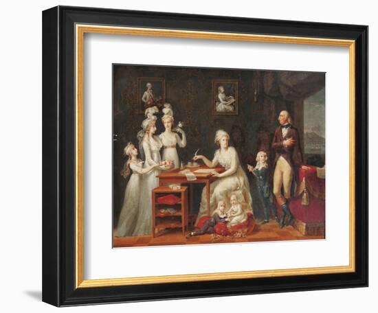 Ferdinand Ier (Roi Des Deux-Siciles) (1751-1825) - King Ferdinand IV of Naples and Sicily with His-Anonymous Anonymous-Framed Giclee Print