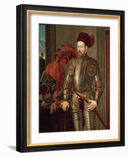 Ferdinand II De Tyrol (De Habsbourg), Archiduc D'autriche - Portrait of Ferdinand II (1529-1595), A-Unknown Artist-Framed Giclee Print