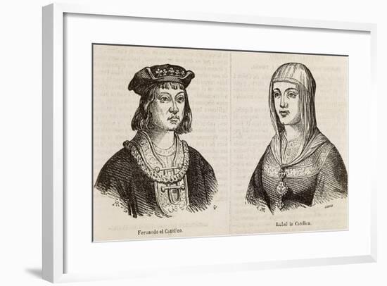 Ferdinand II of Aragon, known as Catholic-null-Framed Giclee Print