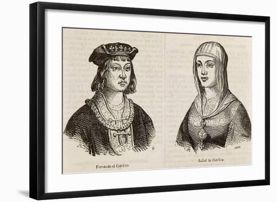 Ferdinand II of Aragon, known as Catholic-null-Framed Giclee Print
