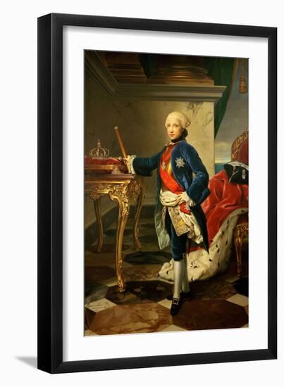 Ferdinand IV, King of Naples and the Two Sicilies, 1760-Anton Raphael Mengs-Framed Giclee Print