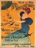 Poster Advertising Cycles Clement, Paris, Printed Bourgerie and Cie., C.1895 (Colour Litho)-Ferdinand Misti-mifliez-Framed Premier Image Canvas