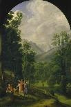 Landscape around Berchtesgaden, 1817-Ferdinand Olivier-Giclee Print