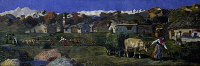 Hay Gathering, 1908-Ferdinand Ramponi-Giclee Print