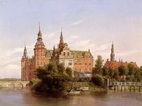Frederiksborg Castle, Denmark, 1848-Ferdinand Richardt-Mounted Giclee Print