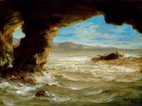 Shipwreck on the Coast, 1862 (Oil on Canvas)-Ferdinand Victor Eugene Delacroix-Giclee Print