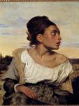 Crouching woman, 1827-Ferdinand Victor Eugene Delacroix-Giclee Print